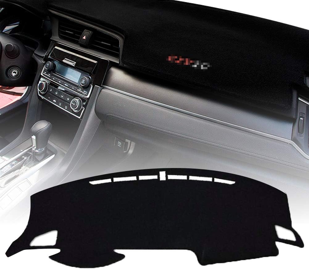 Red Dashboard Cover for Honda Civic Coupe G13959