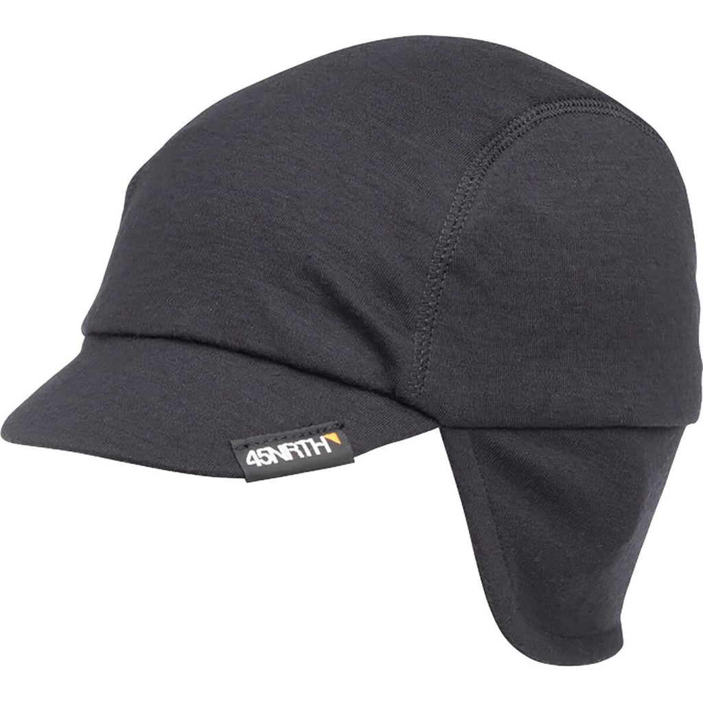 Black Cycling Cap V1911
