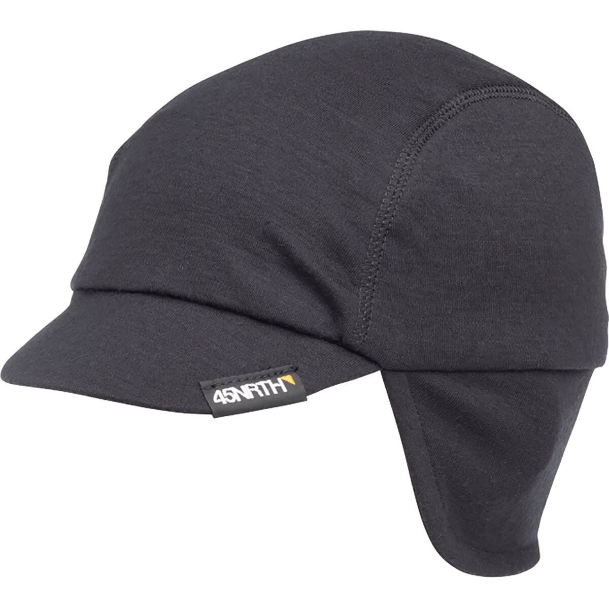 Black Cycling Cap V1911