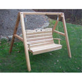 Cedar 4 ft Porch Swing with Stand L323528