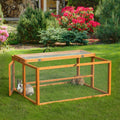 Chicken Coop & Roosting Bar Small Pet Hutch M9379