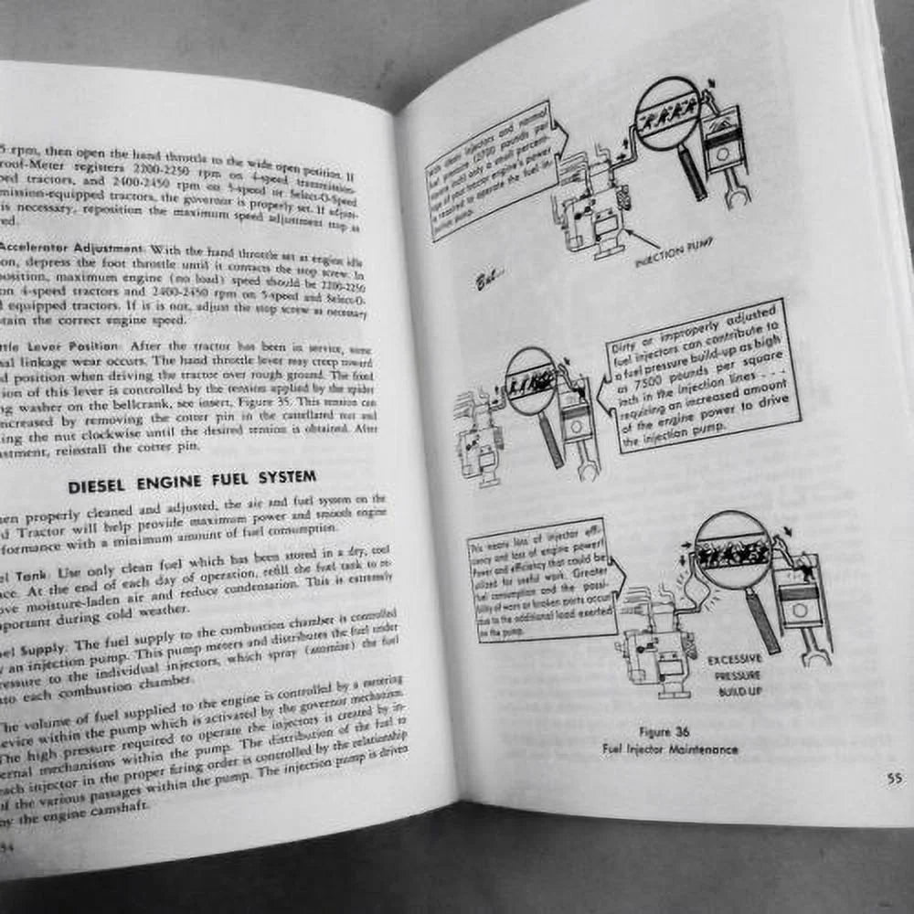 Tractor Owners Operators Manual J52837