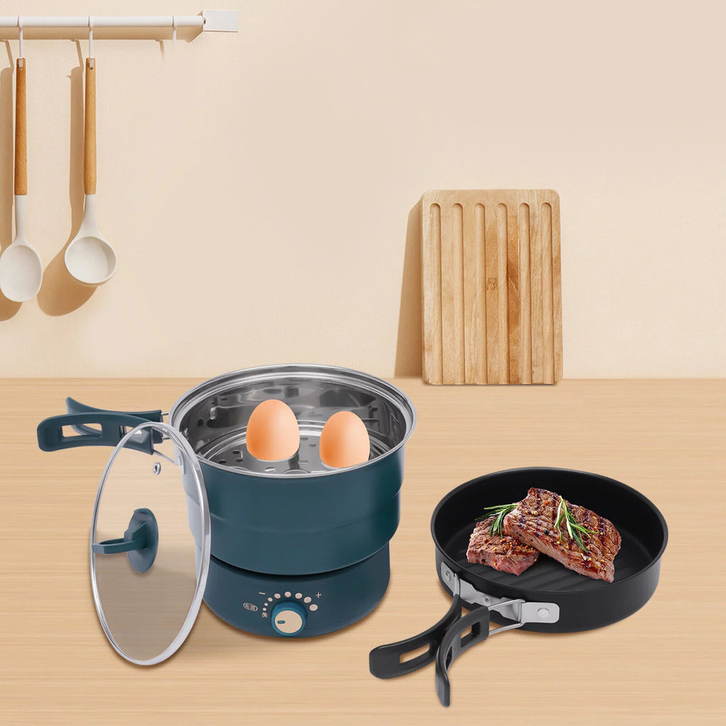 Portable Multifunction Split Electric Cooker with Steamer 110V V8652