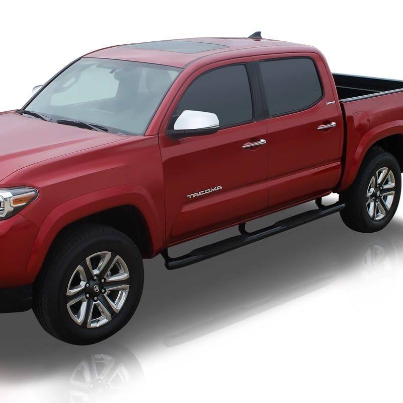 Black Curved Oval Side Step Bars G609478