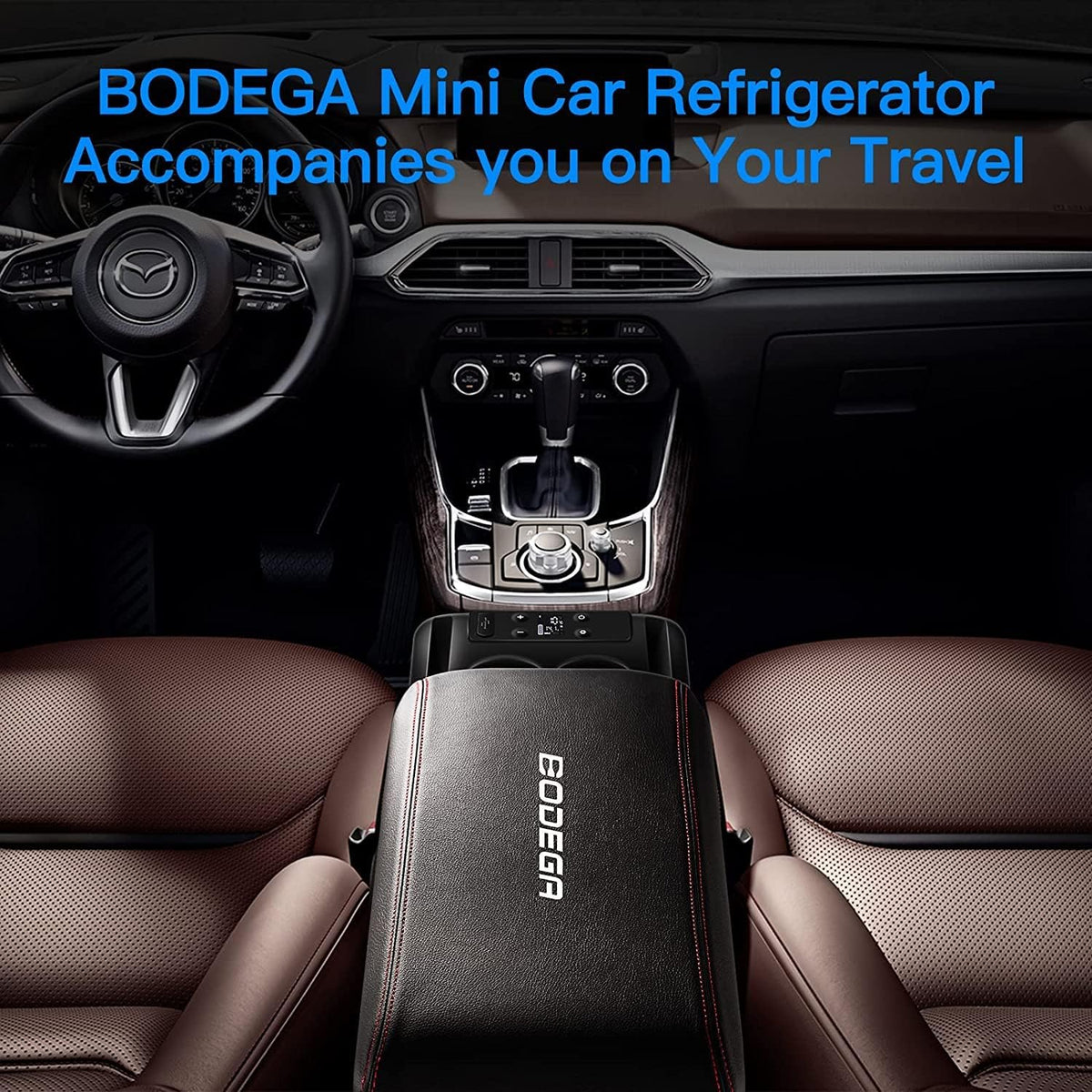 12 Volt Portable Car Refrigerator Freezer, 16 Quart I842