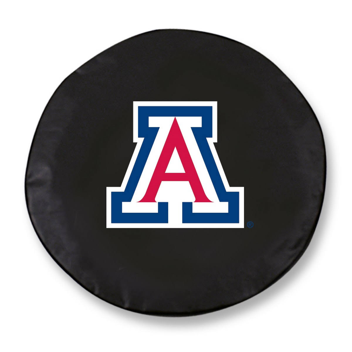 Black Vinyl Fitted Spare Car Tire Cover V871