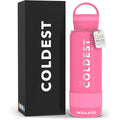 21 oz Flamingo Pink Stainless Steel Triple Walled Water Bottle F369587
