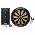 Sisal Dartboard Starter Kit with Steel Tip Darts B632224