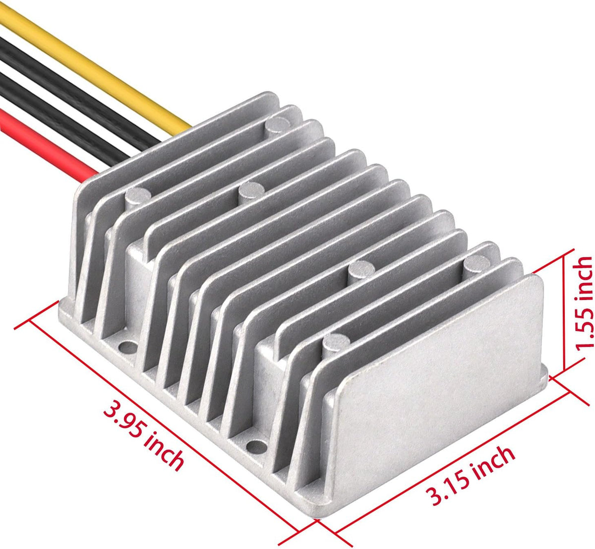 DC/DC 12V to 24V Boost Converter 25A 600W Step Up Voltage Regulator Power Supply Voltage Transformer Pack of 2 V4441