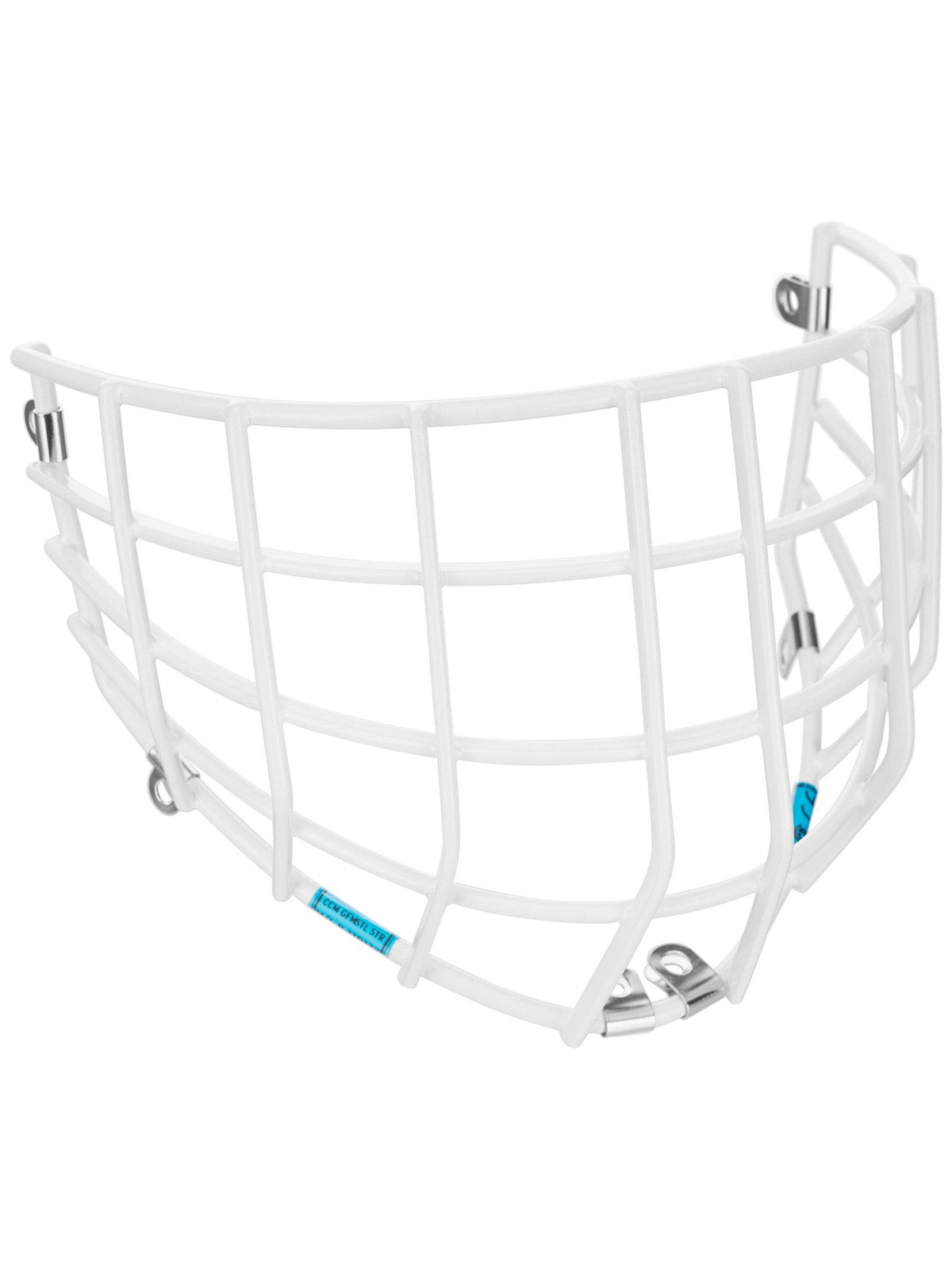 White M/L Hockey Goalie Cage G34170
