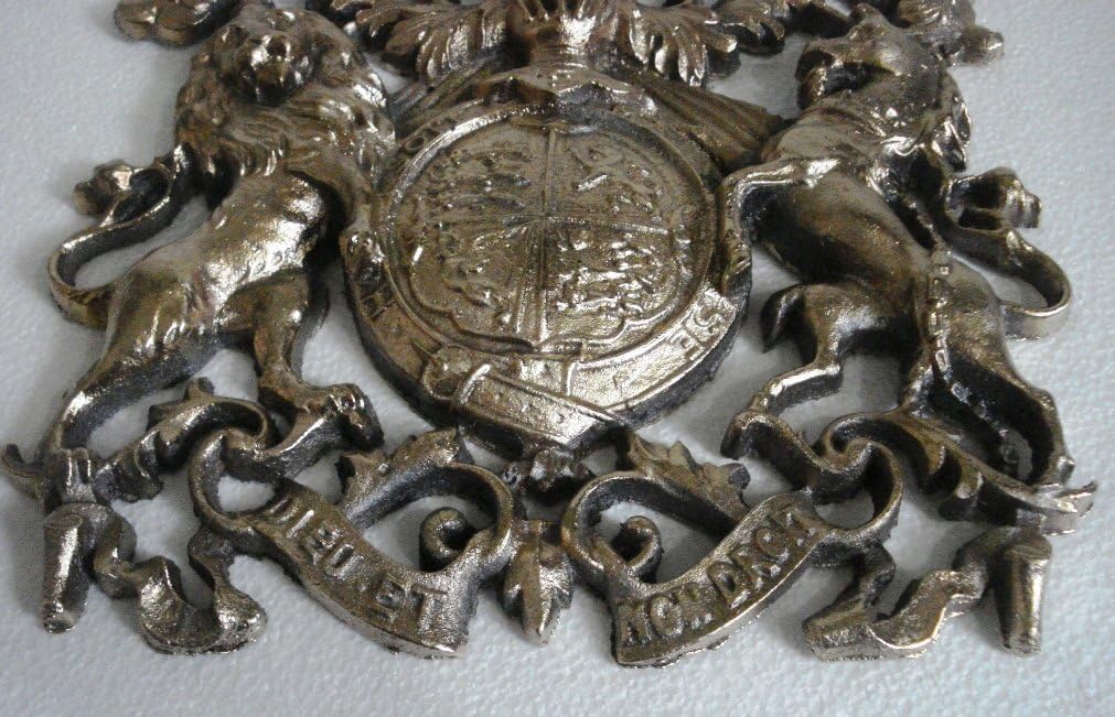 Antique Style Cast Wall Plaque Plate Pack of 2 O184