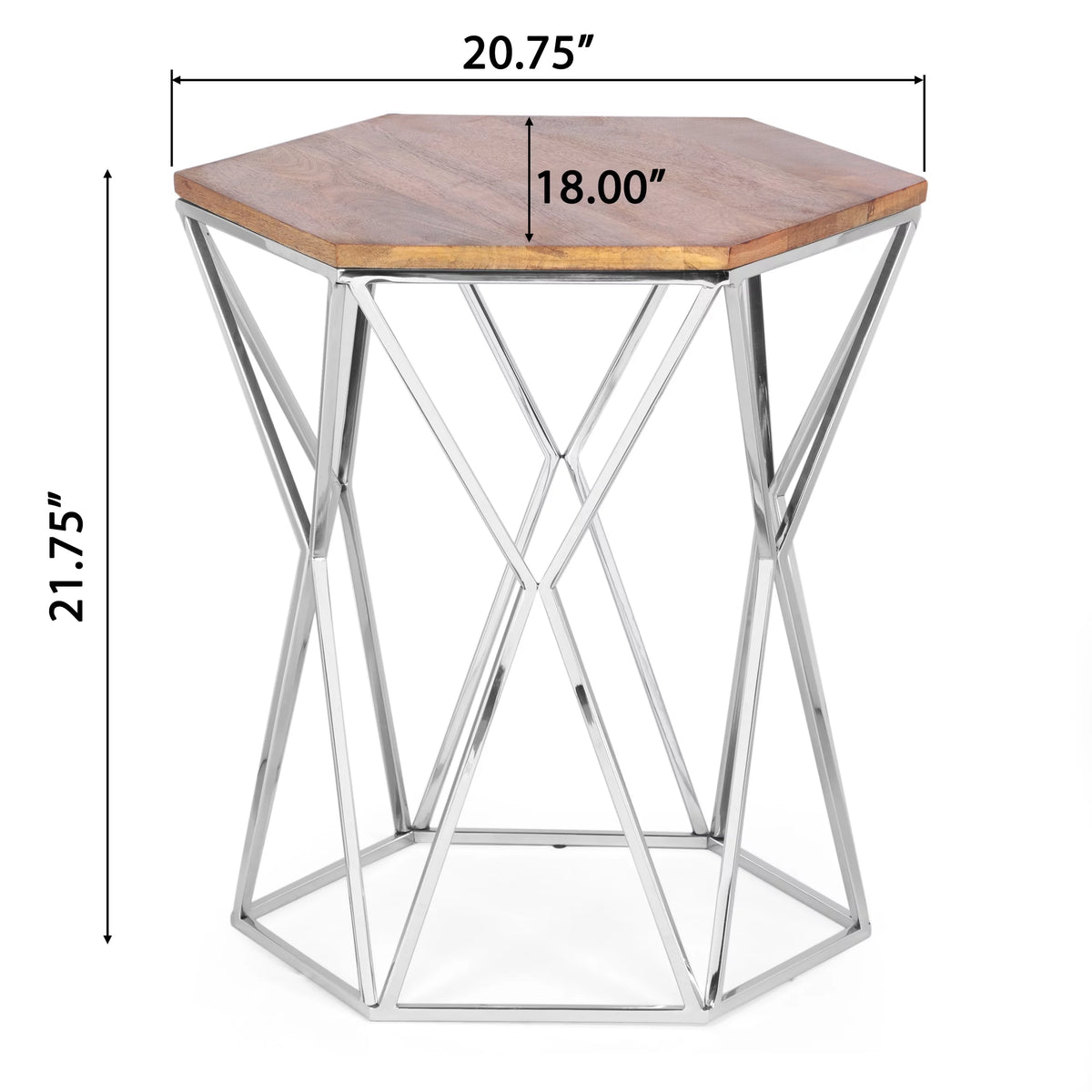 Stainless Steel Side Table A8396
