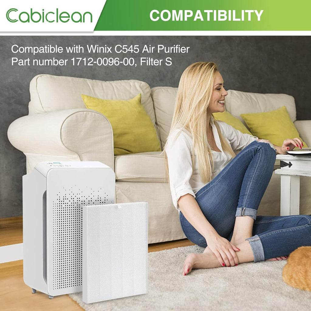 True HEPA Replacement Filter 4 Pack E211