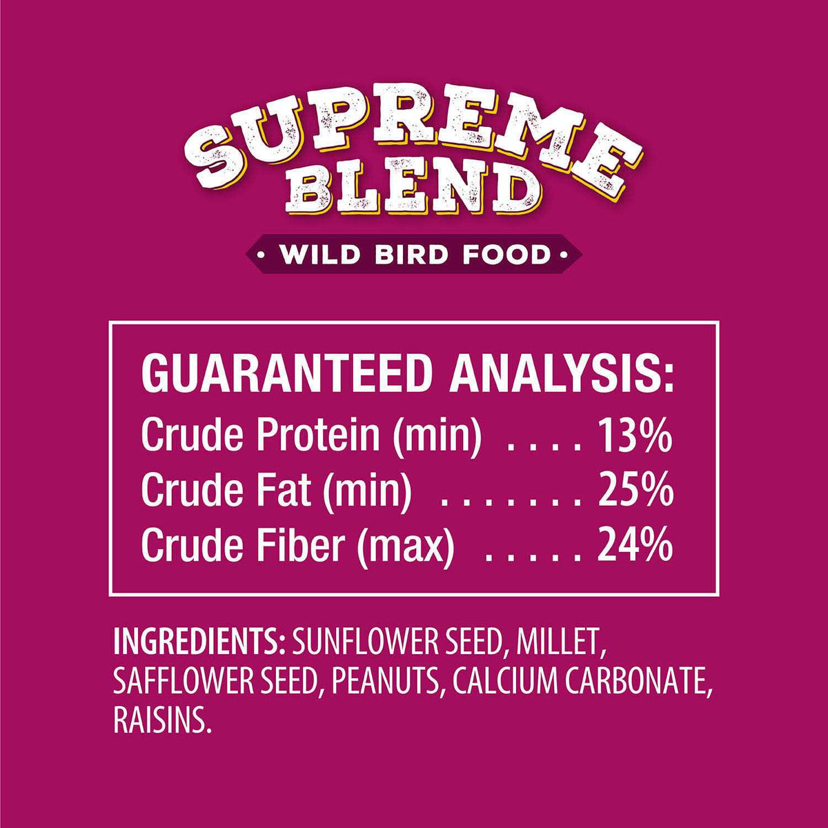 Wild Bird Food F844