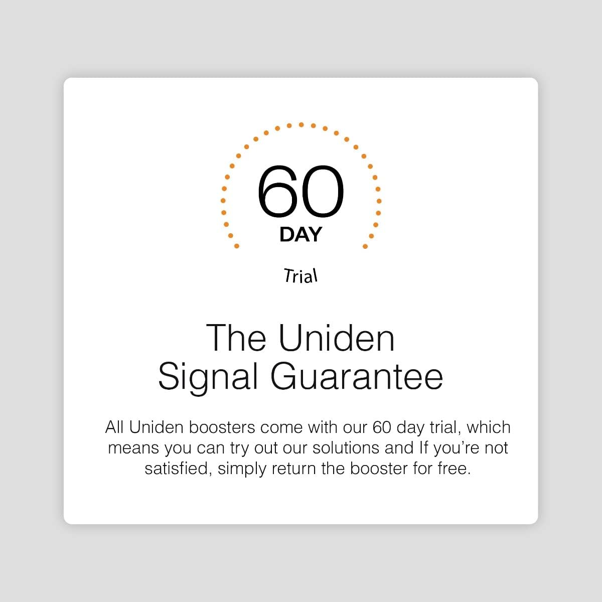 Cell Phone Signal Booster with Omni Whip Antenna, 75 Ohm, 5G Ready, Up to 1,500 sq ft B2494