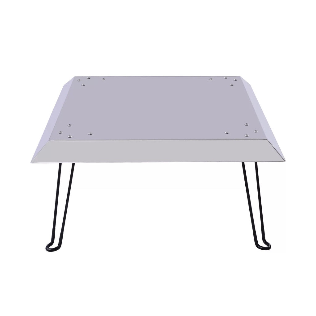 Stainless Steel Square Fire Pit Heat Deflector A673256