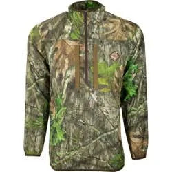 1/4 Zip with Spine Pad, X-Large T514