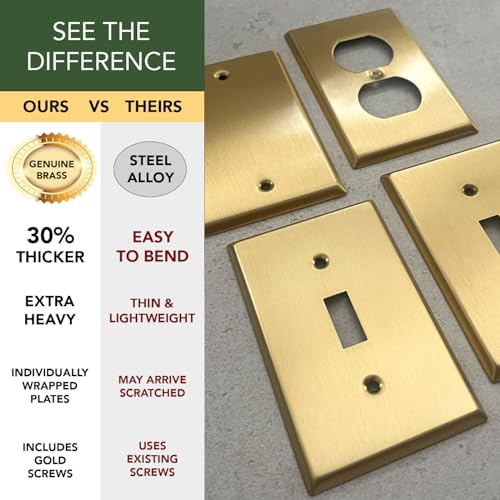 Metal Gold Wall Plate B624959