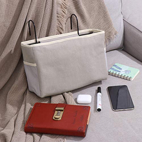 Black Hanging Bedside Organizer U526