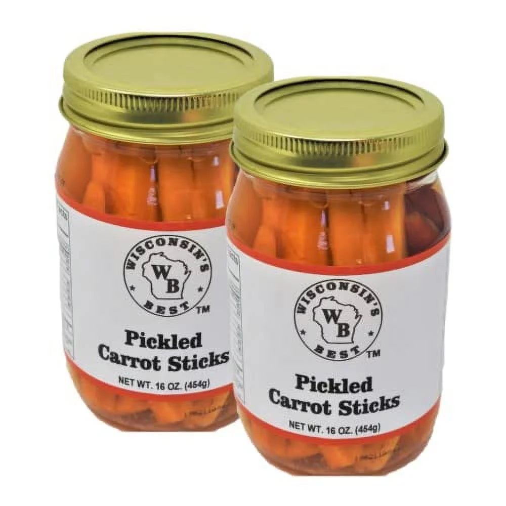16Oz. Pickled Carrot Sticks (2 Pack) Y5822