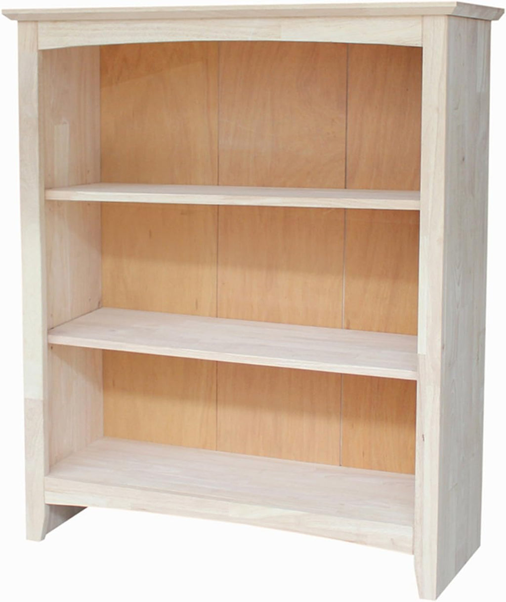 Unfinished 72-Inch Bookcase Z156113