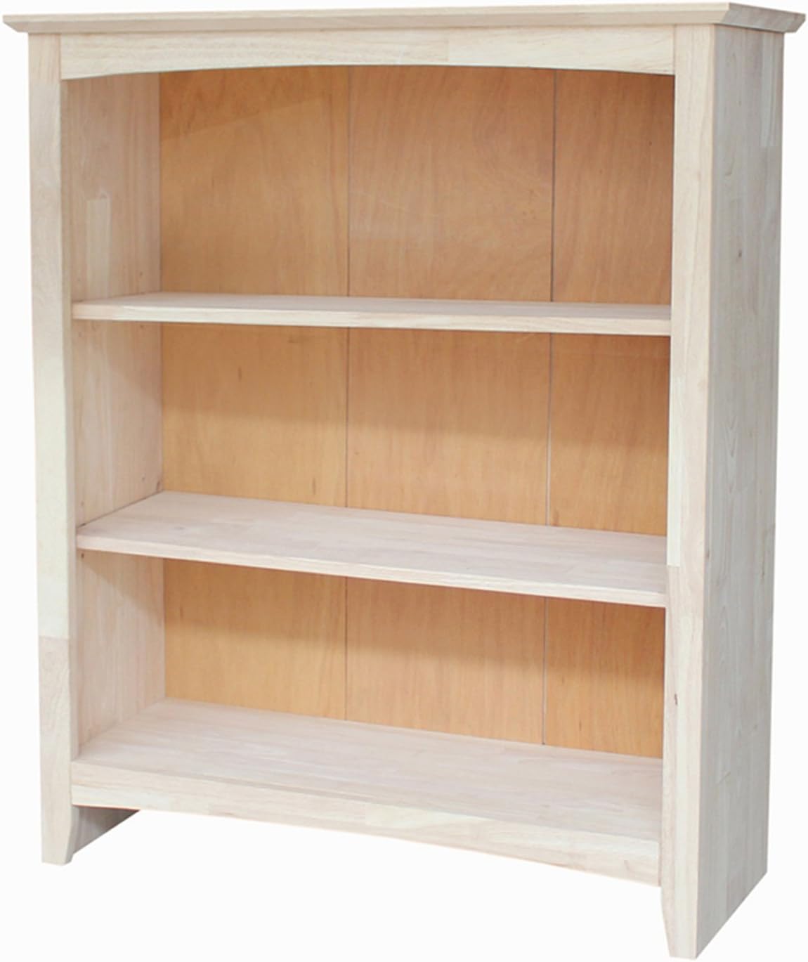 Unfinished 72-Inch Bookcase Z156113