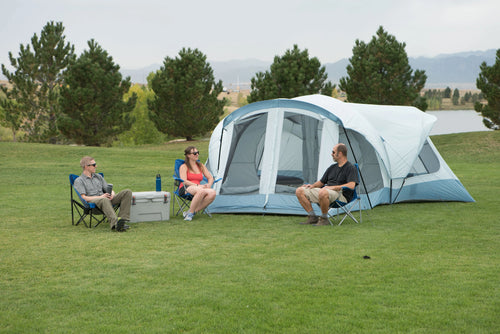 14-Person 18 ft. x 18 ft. Family Tent with 3 Doors Y63814