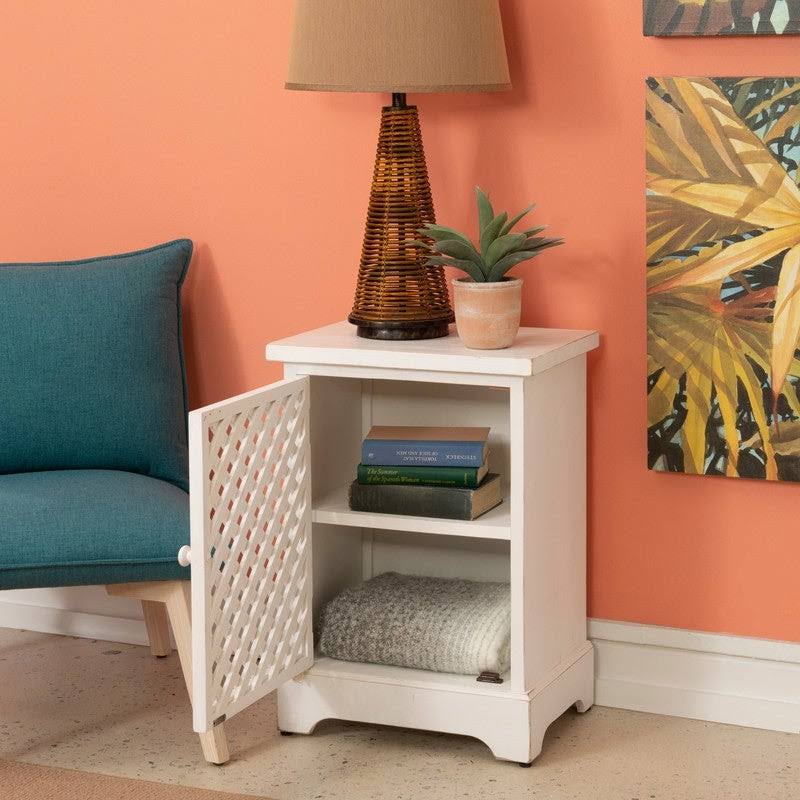 White Wood Door Cabinet S999