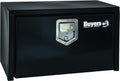 Black Steel Underbody Truck Box with Paddle Latch B435