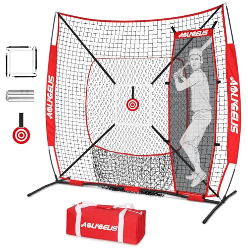 6'X6' Baseball Softball Practice Net with Strike Zone Target P54299