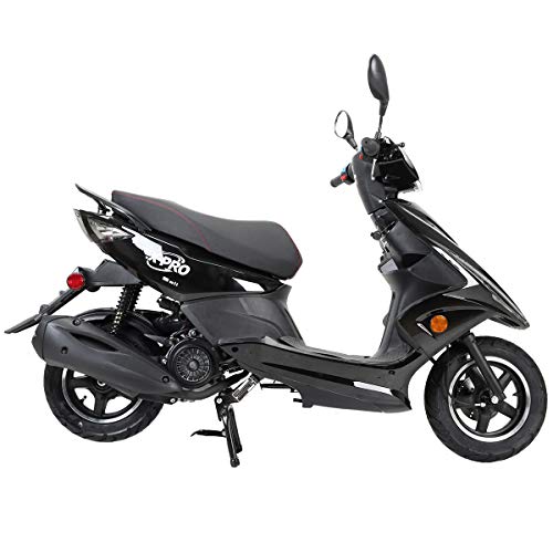 150 Moped Street Gas Moped Adult Bike with 10" Aluminum Wheels F9564