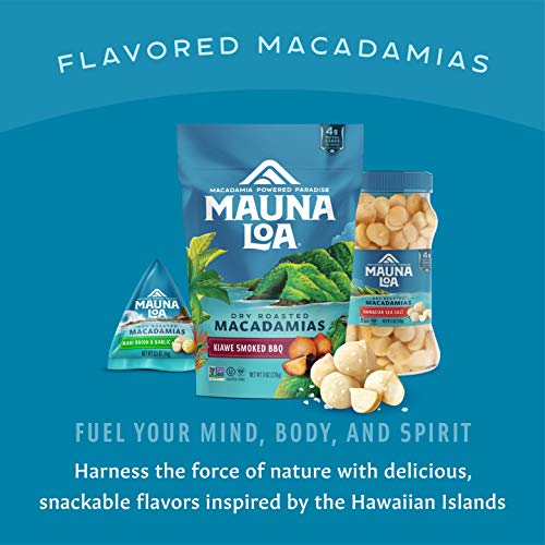 Hawaiian Roasted Macadamia Nuts, Hawaiian Sea Salt Flavor, 6 Oz Jar V655498