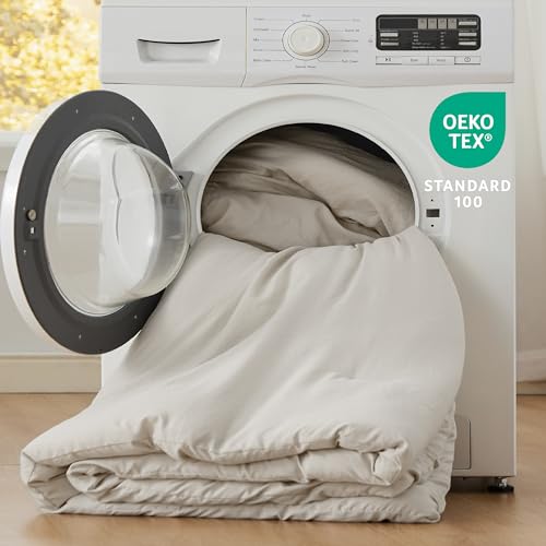3 Pieces Prewashed Lightweight Comforter Set with 2 Pillowcases O58230