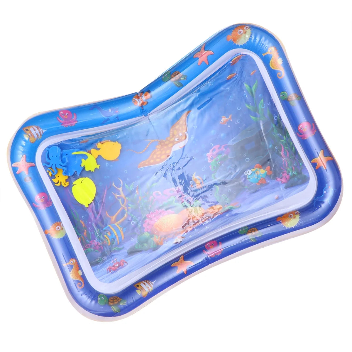 Inflatable Crawling Cushion Water Play Mat (Blue) I1667