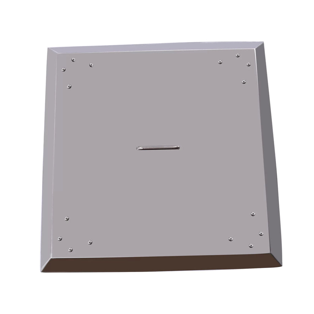 Stainless Steel Square Fire Pit Heat Deflector A673256