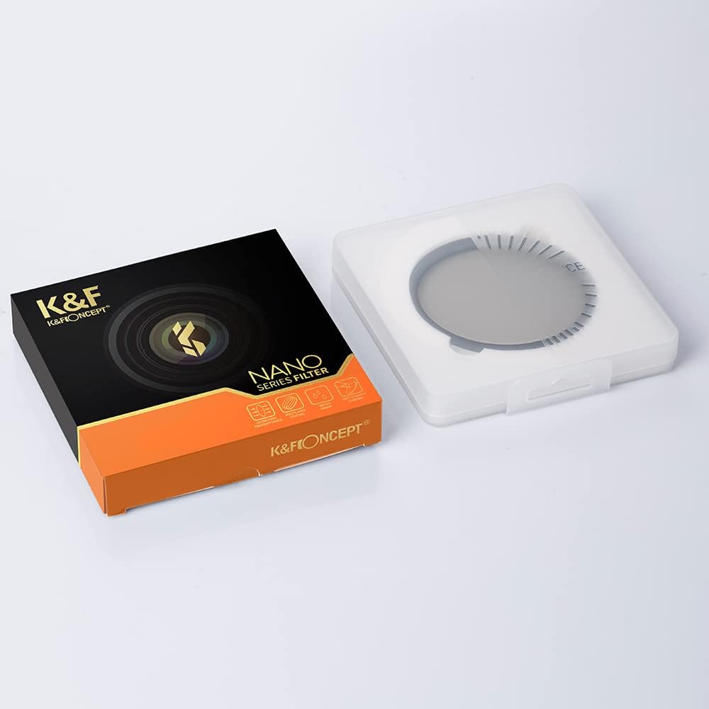 82mm Variable Neutral Density Filter ND2-ND32 with Cleaning Cloth Z845