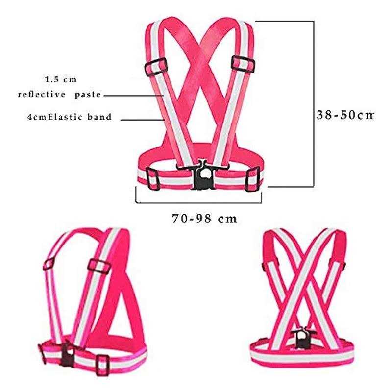 Reflective Vest with Hi Vis Bands X814