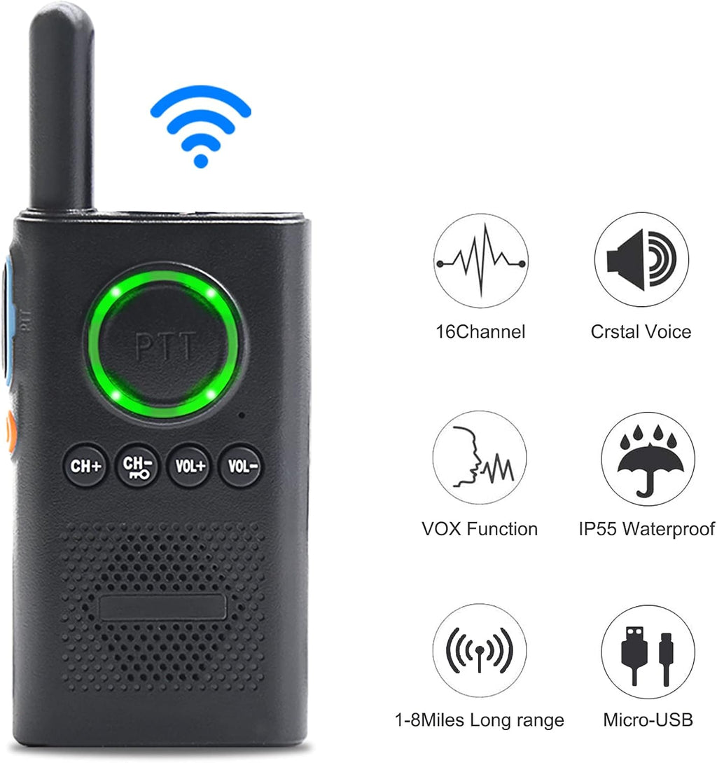 Wireless Call Button Alert System with 2 Way Radio X3818