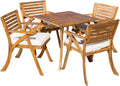 5-Pcs Acacia Wood Dining Set H2941