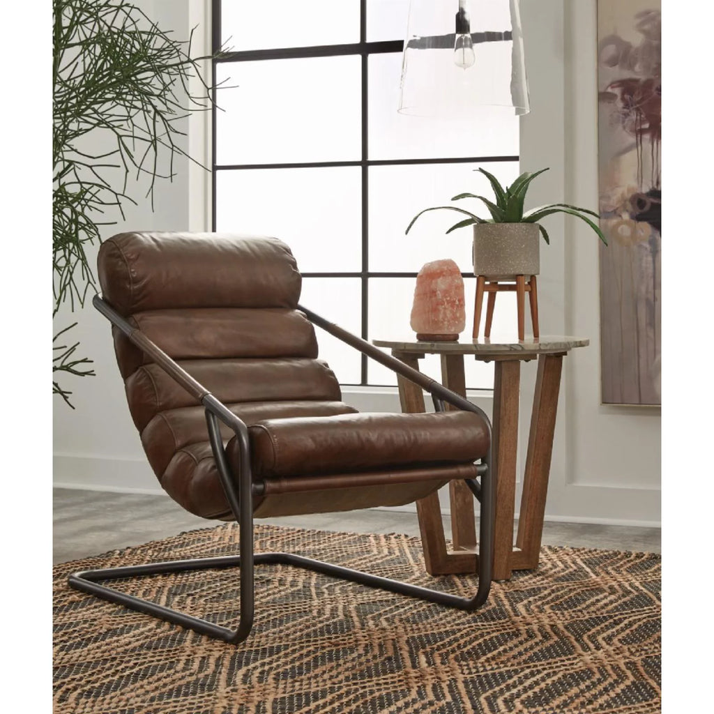Leather Accent Chair T911