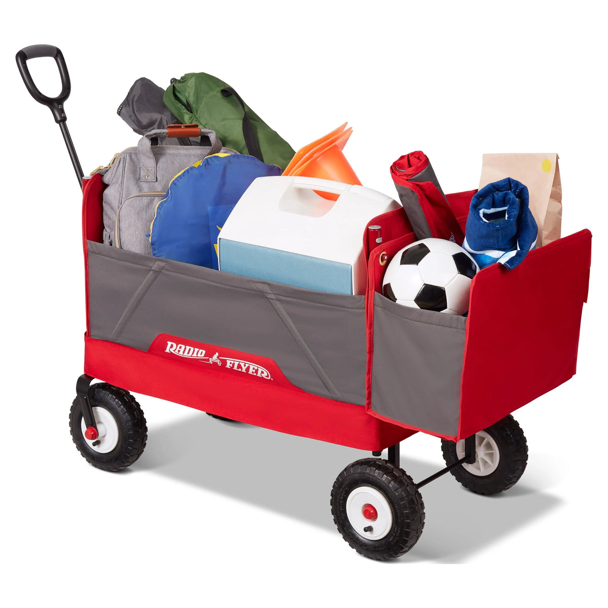 3-in-1 All-Terrain Fold Wagon with Canopy Y217