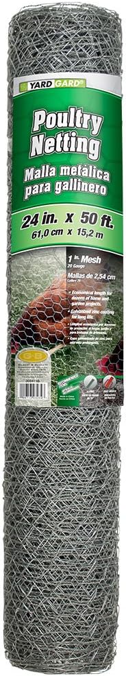 50 ft Galvanized Fence P400