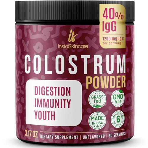 Grass Fed Bovine Colostrum Powder 3.17 OZ Y3190