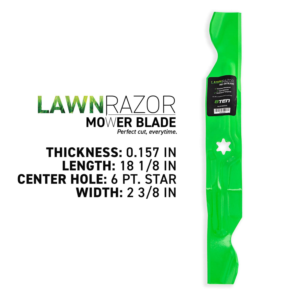 50" Mower Blade 9 Pack L13085