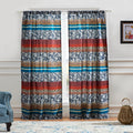 Boho Curtain Panels Set of 2 84x84 inches E74778