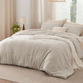 3 Pieces Prewashed Lightweight Comforter Set with 2 Pillowcases O58230