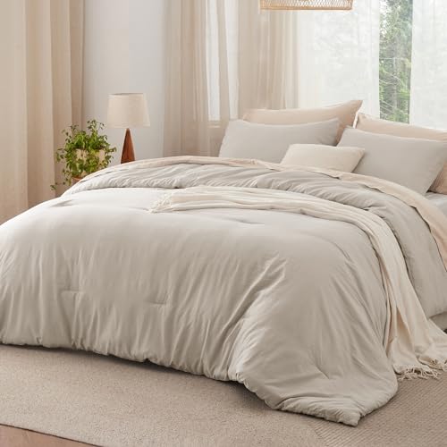 3 Pieces Prewashed Lightweight Comforter Set with 2 Pillowcases O58230