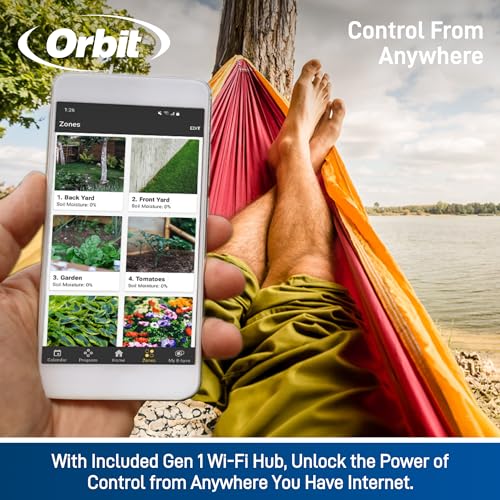Smart Hose Watering Timer with Wi-Fi Hub X89458