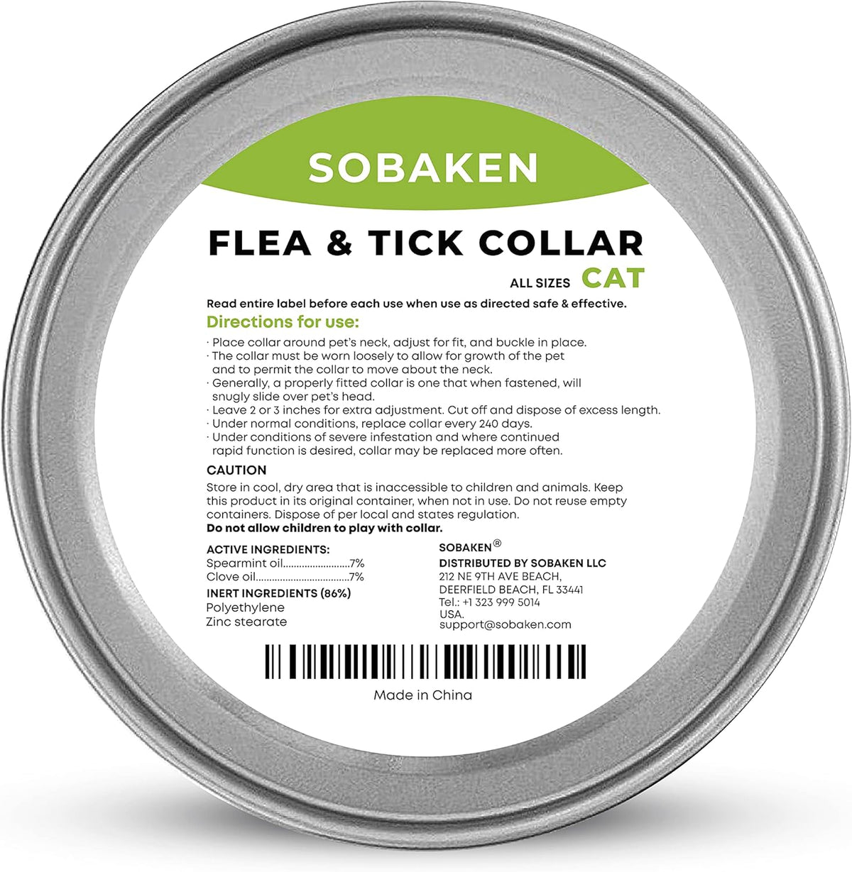 Flea and Tick Collar for Cats L109