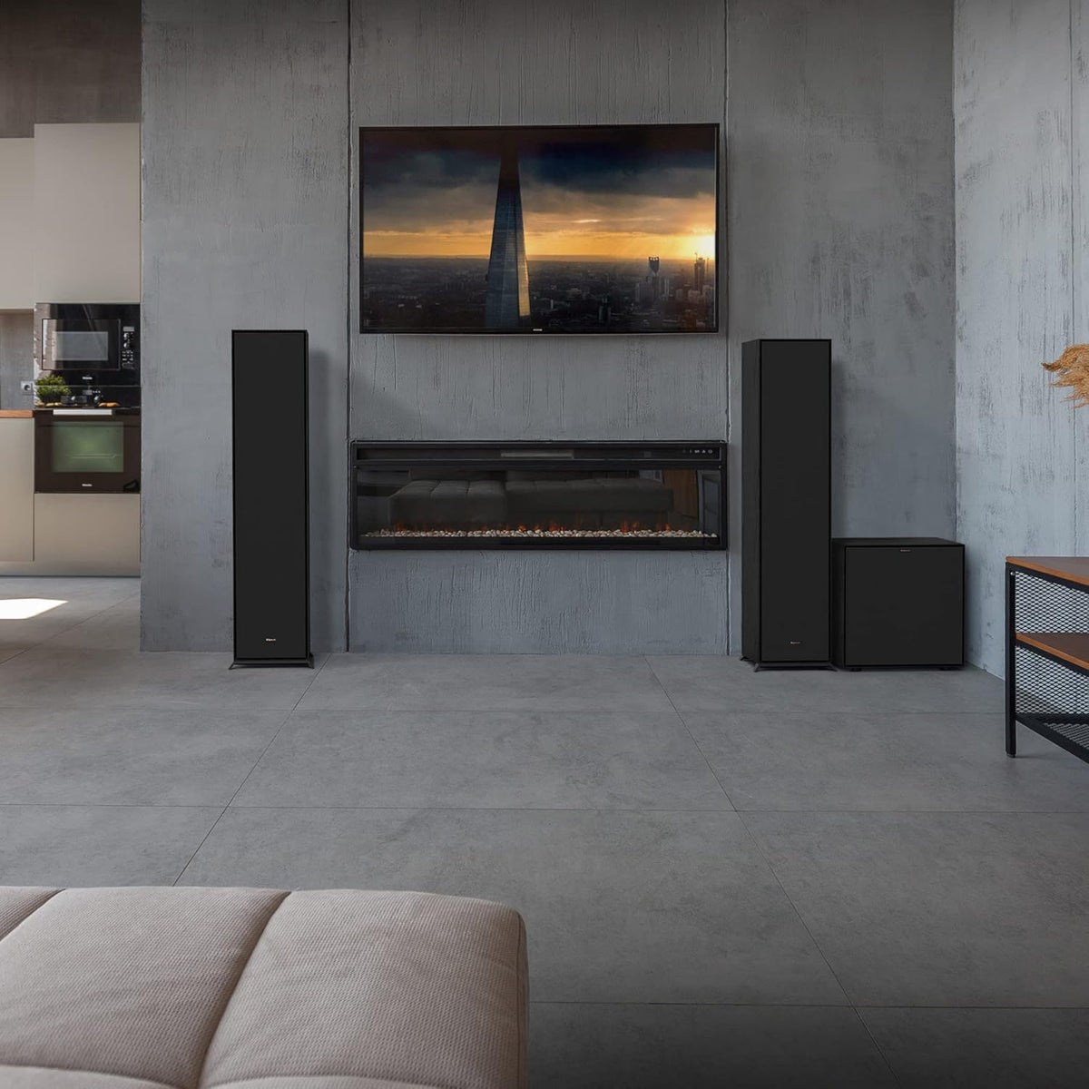 Black Floorstanding Speaker X612255
